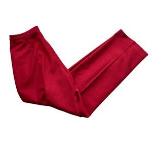 Country Suburban USA 2 Red Wool Blend Pants Straight Leg Vintage‎
